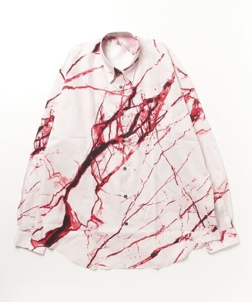 JOHN LAWRENCE SULLIVAN All over print oversized shirt