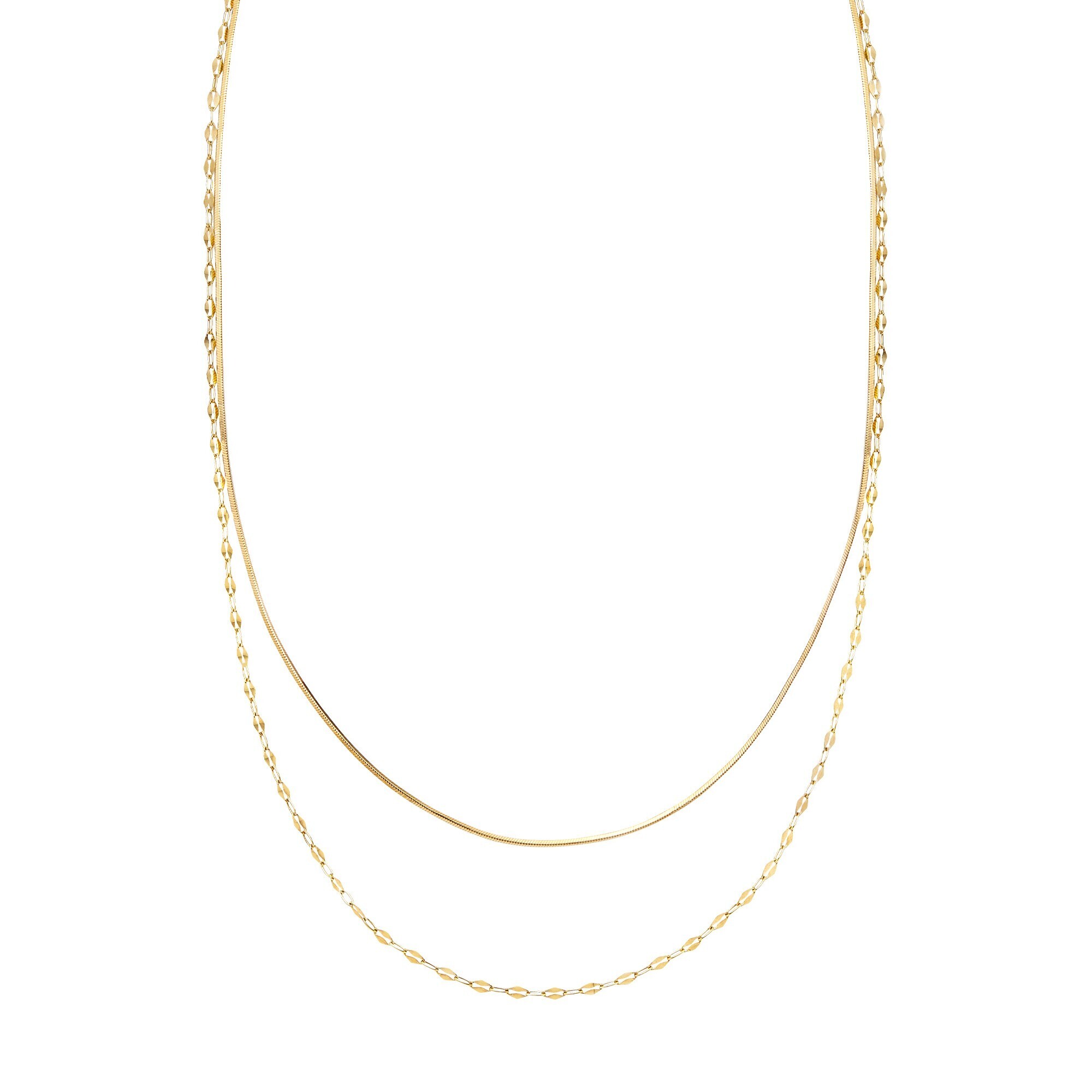 va vendome aoyama ゴールドカラー 2WAY チェーンネックレス
