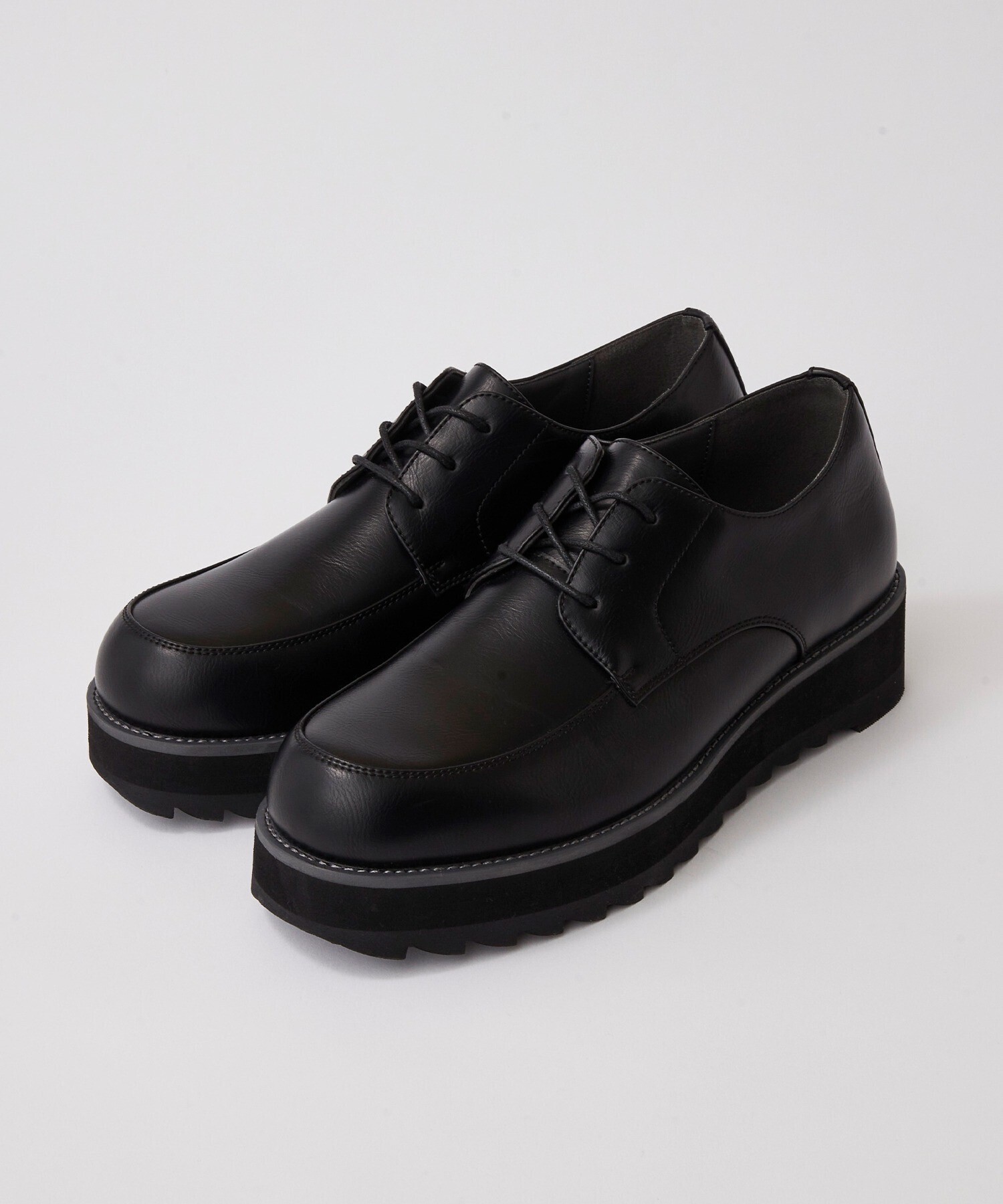 CLEL High Sole Shark Derby Shoes / ハイソール シャーク ダービーシューズ