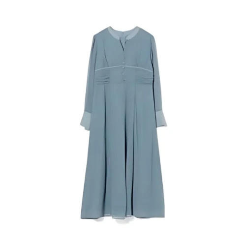Ray BEAMS カット ドビー キーネック ワンピース