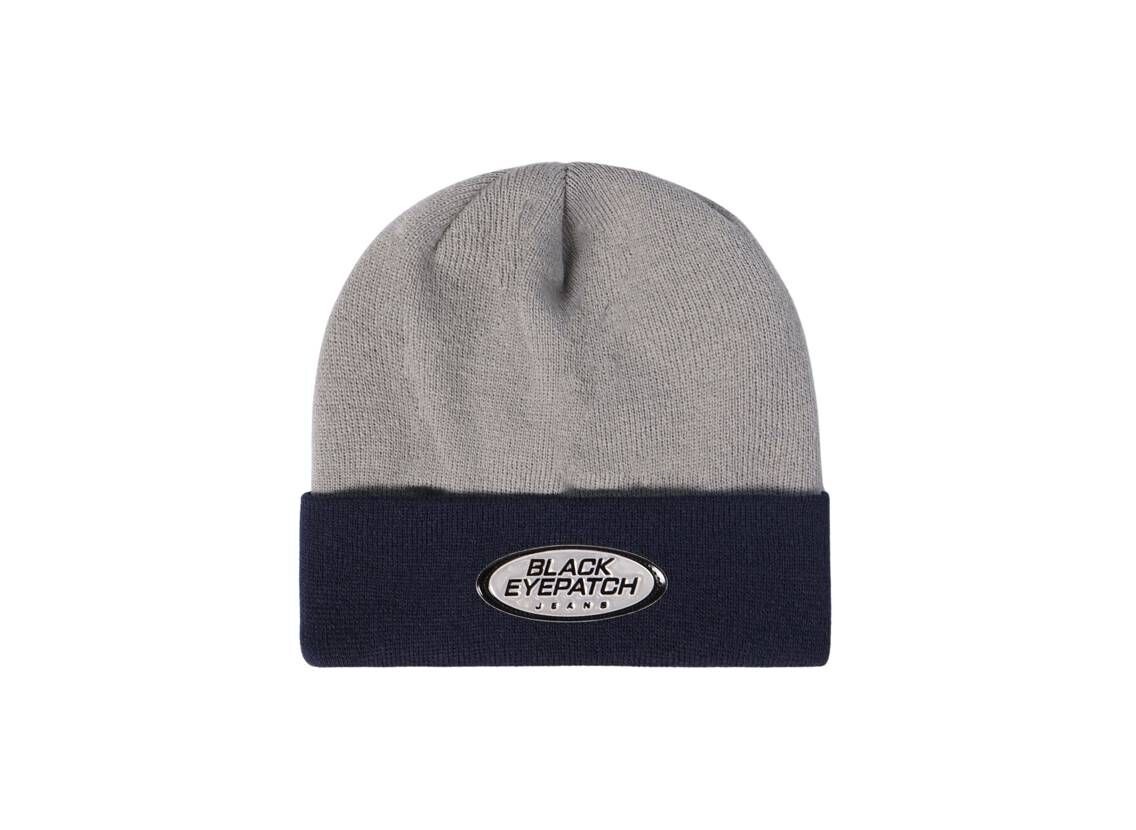 Blackeyepatch BEP Jeans Beanie "Gray/Navy"