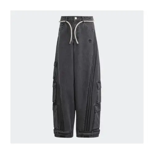 adidas ADILLENUM デニムカーゴパンツ