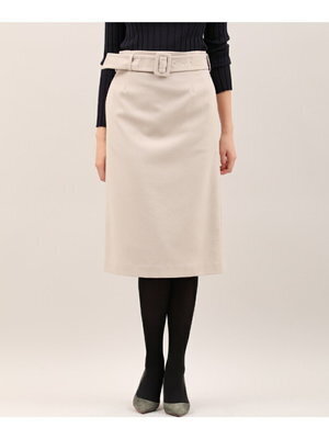 INED 《INED international》ベルト付きタイトスカート《Karl Karl》
