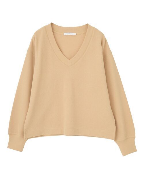 AMERICAN HOLIC Vネックスムース起毛プルオーバー