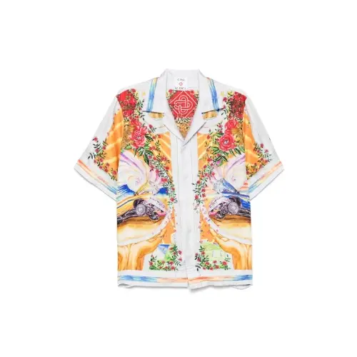 CASABLANCA La Tornade de Rose シャツ