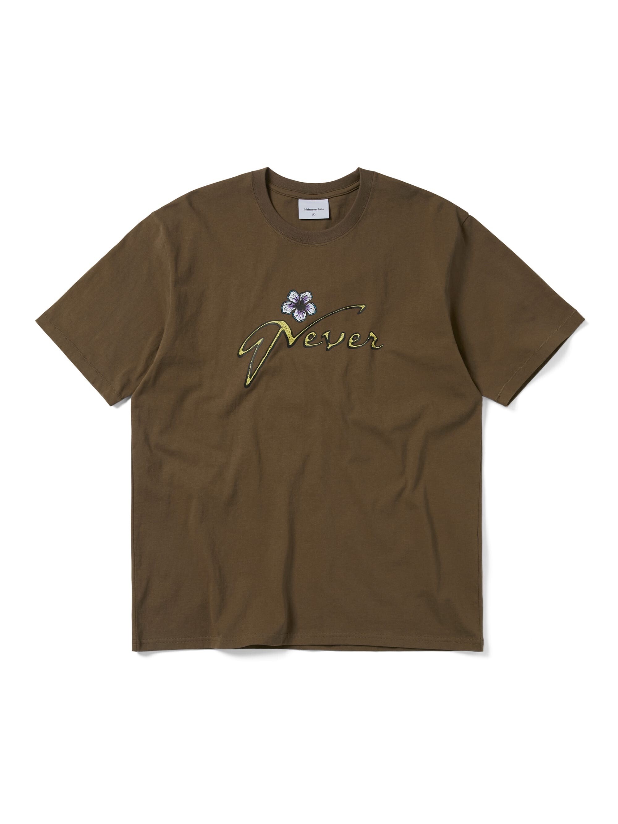 thisisneverthat Tropical Never Tee Brown