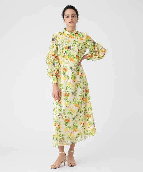 LOULOU WILLOUGHBY RATTTIフルーツワンピース