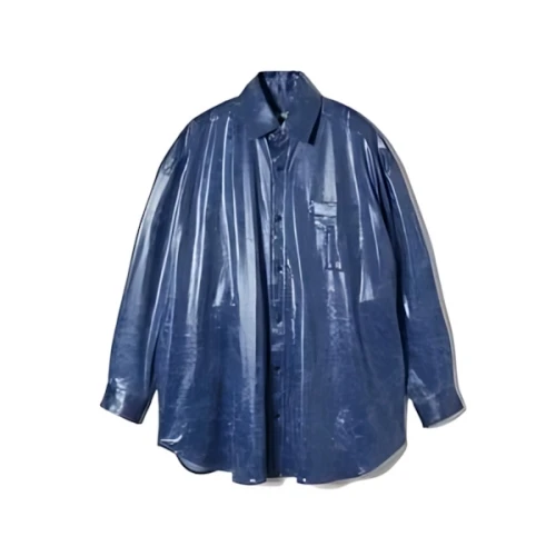 PERVERZE Vegan-Leather Large Shirts