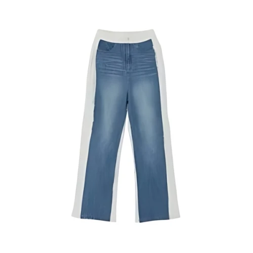 福寿外貌 Denim Combi Sweat Pants