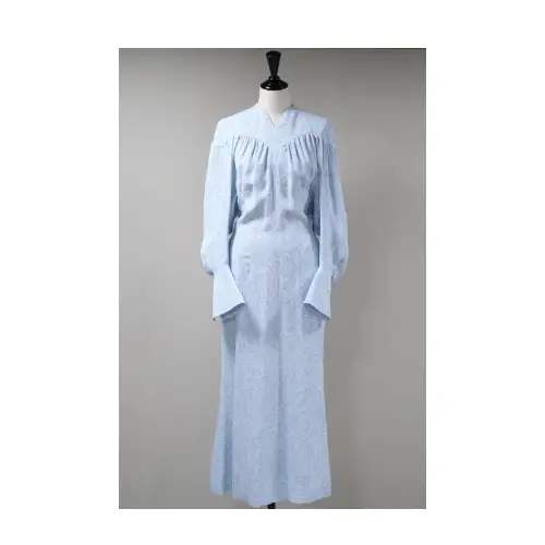 Mame Kurogouchi Floral Pattern Acetate Rayon Jacquard Dress