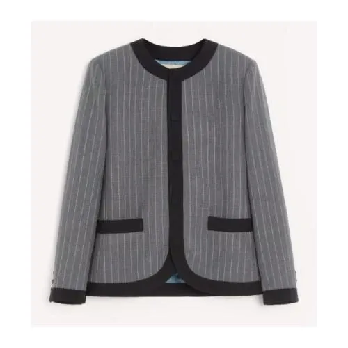 VALENTINO ピンストライプ ウール ジャケット