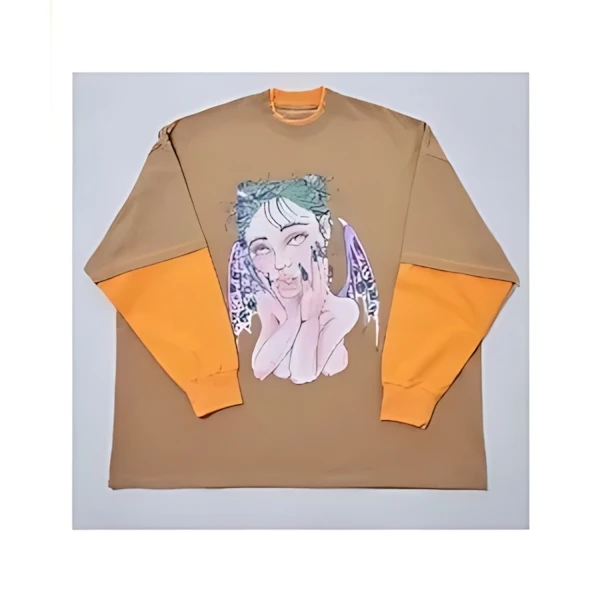 RE. ネイキッドデビルロンT ブラウン