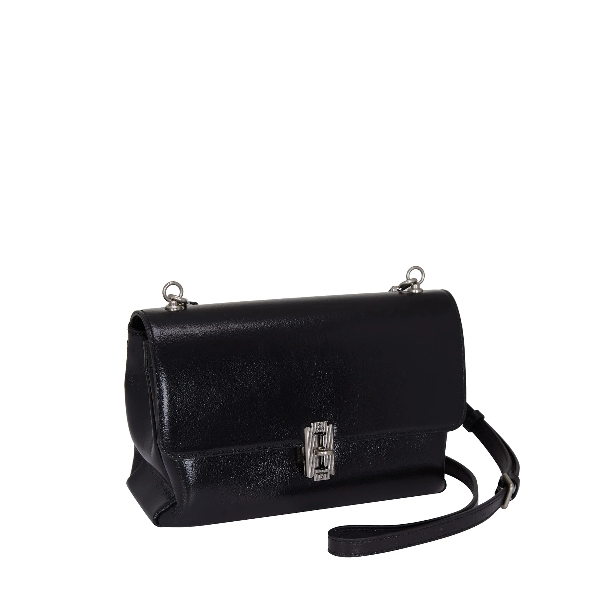 vunque Baguette Shoulder S Black