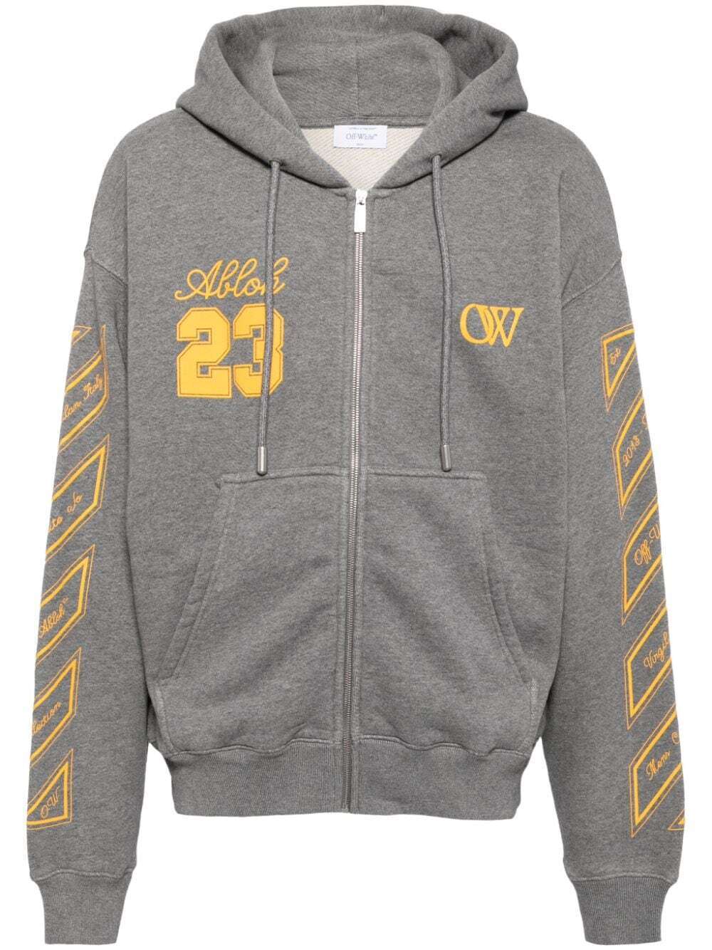 Off-White ロゴ パーカー