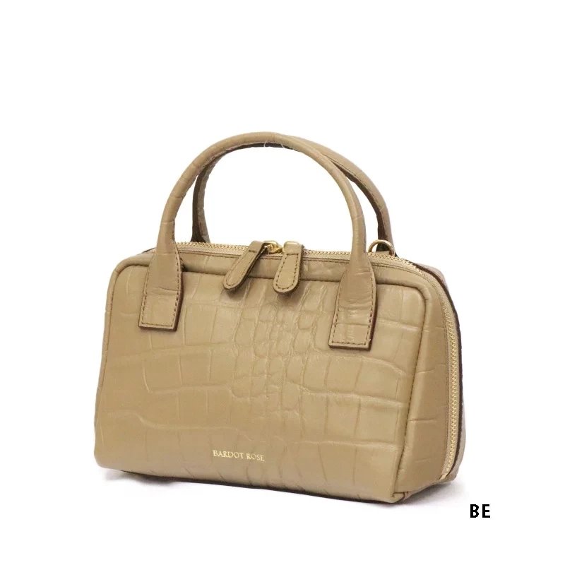BARDOT ROSE ハーディクロコNEO　2wayミニボストン