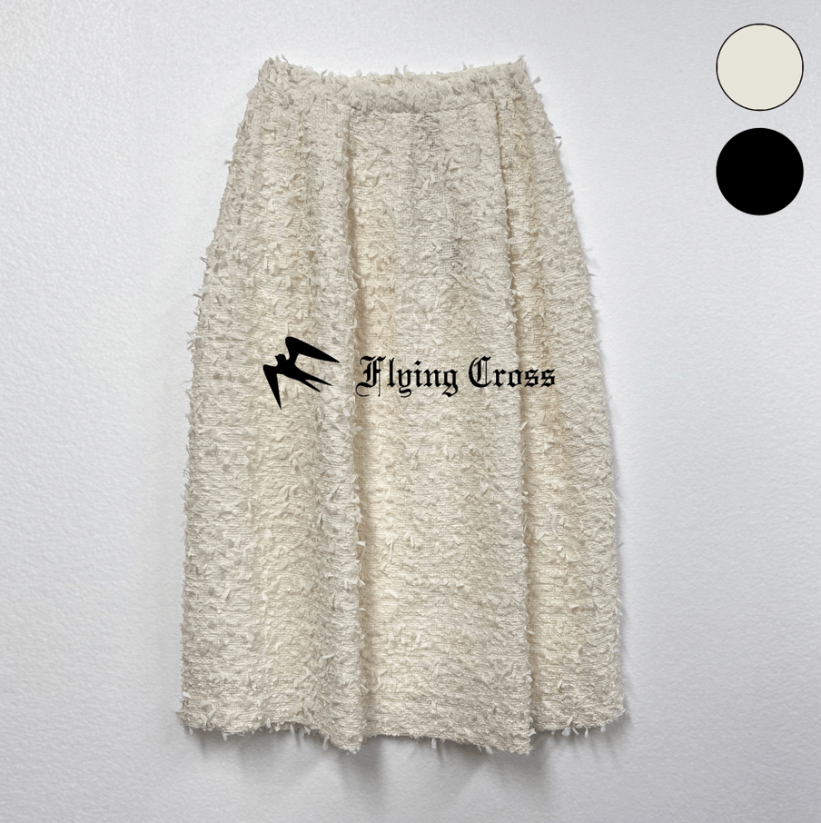 FlyingCross リボンツイードスカート