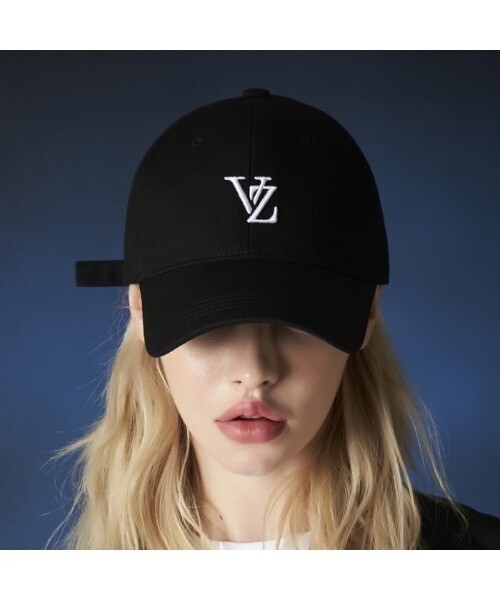 VARZAR 3D Monogram logo over fit ball cap