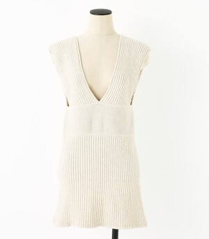 BLACK BY MOUSSY knit layered tunic