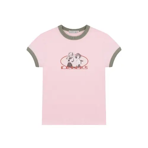 COTCHS GGIRLS RINGER TEE