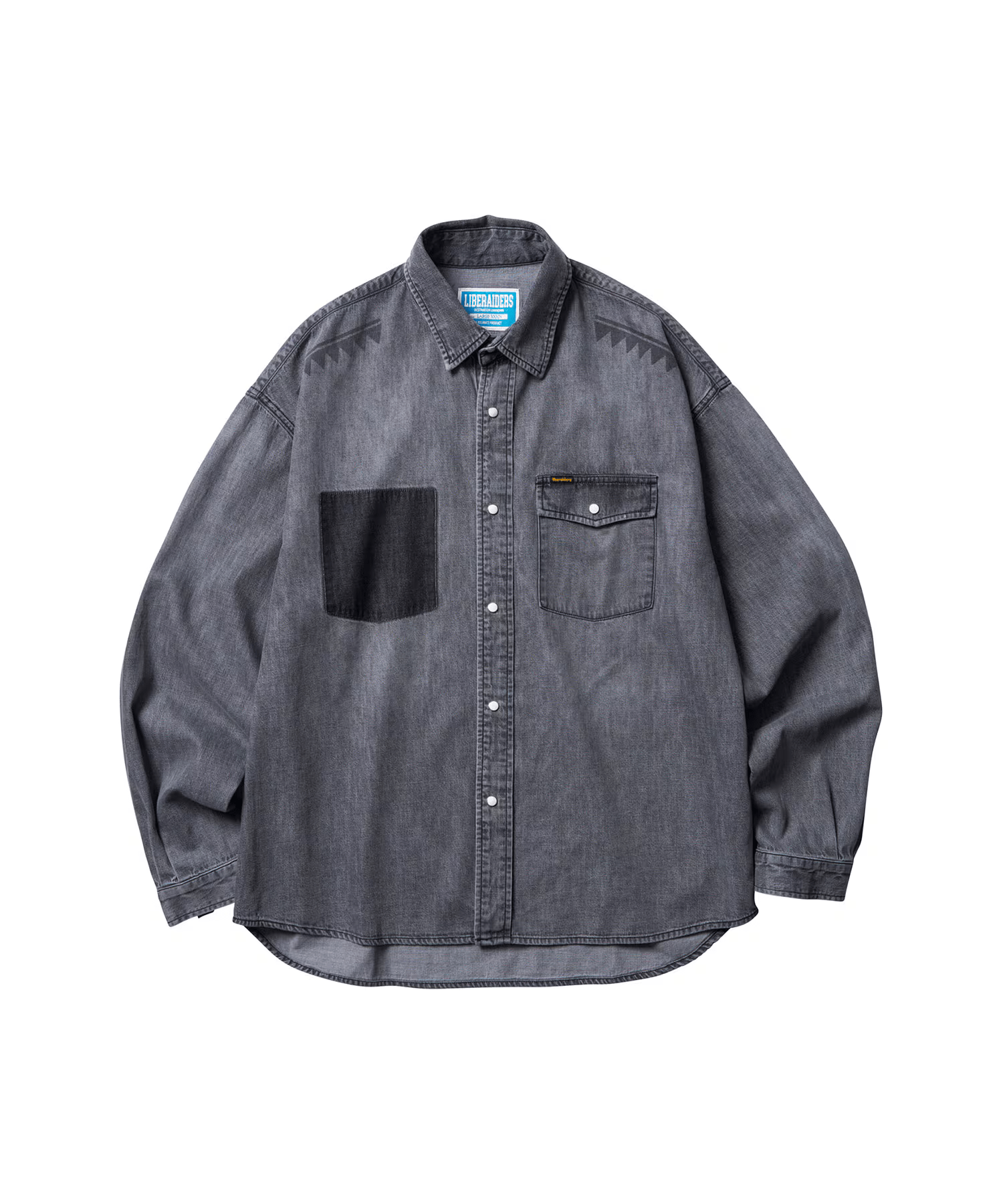 LIBERAIDERS TRIBAL DENIM SHIRT