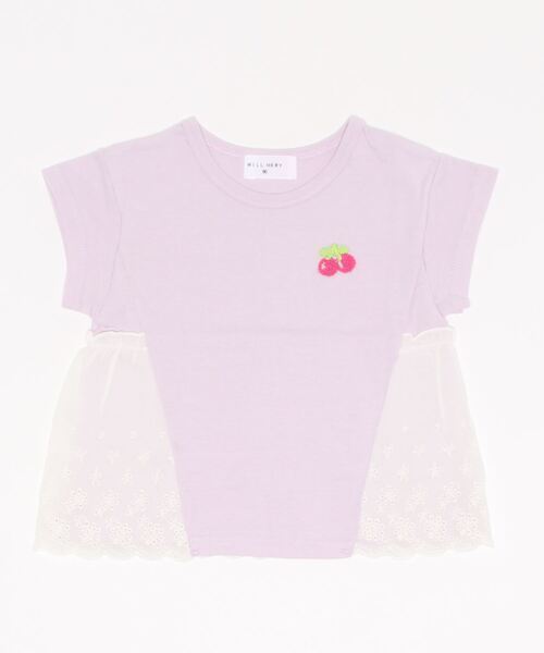 Will Mery レース切替半袖Ｔシャツ