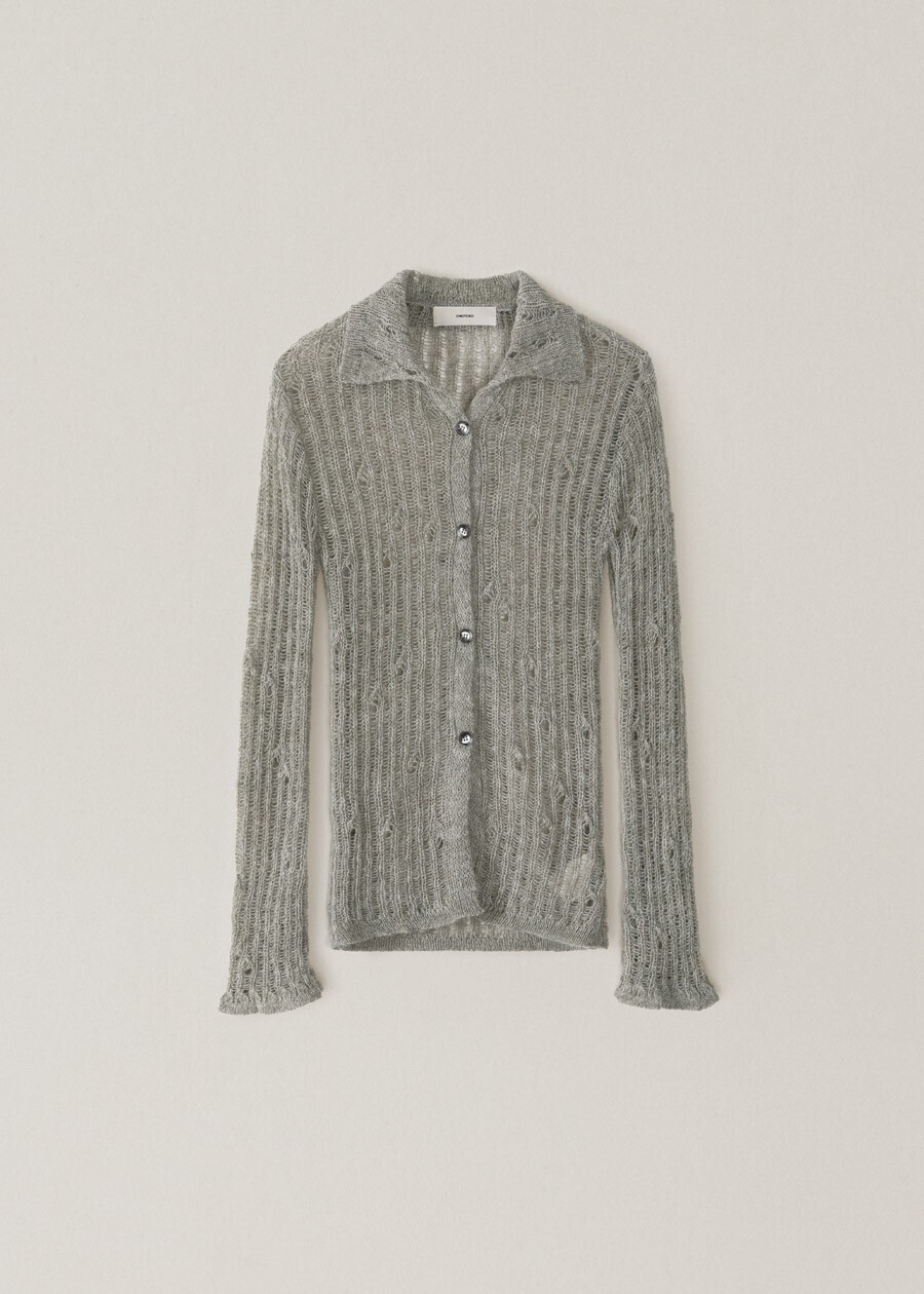 OHOTORO Feather Damage Cardigan
