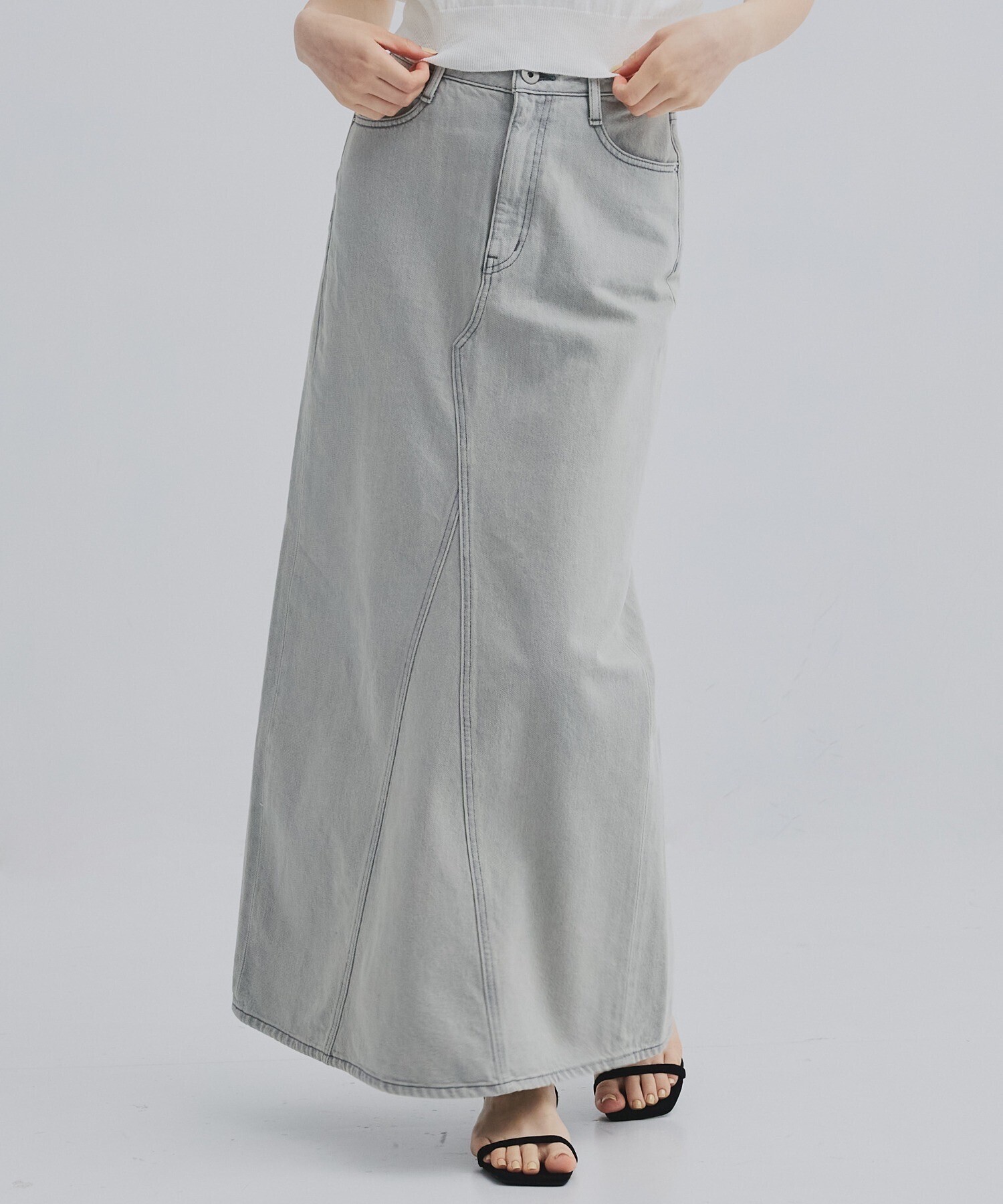 PUBLIC TOKYO 【2026年春新作】PUBLIC DENIM SKIRT