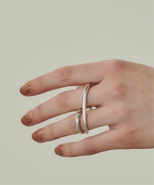 loni 【金属アレルギー対応】Double Earcuff Ring