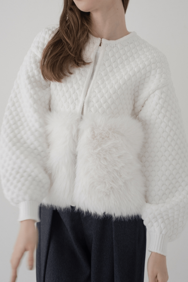 maison de Dolce. ファーリーNT/white