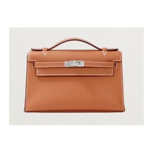 HERMES ポシェットケリー ゴールド