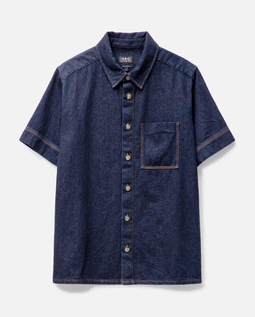 A.P.C. GIL SHORT SLEEVE SHIRT
