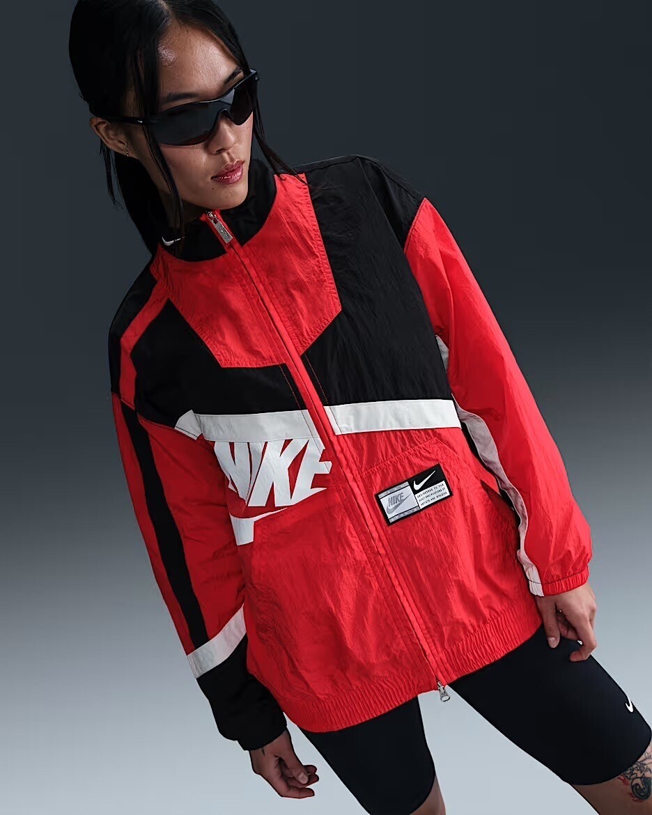 NIKE オーバーサイズド ウーブン ジャケット