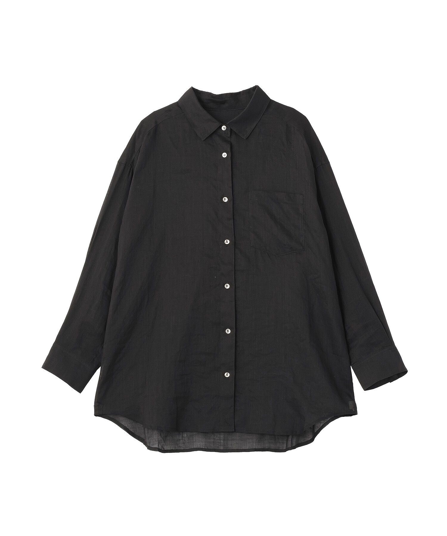 YECCA VECCA 3wayシアーリネンシャツ