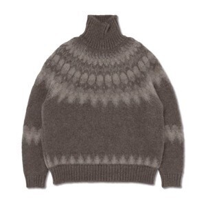 BATONER MOHAIR NORDIC TURTLE NECK