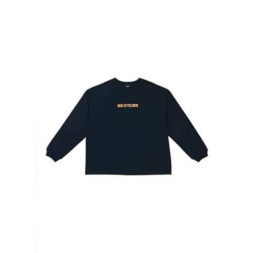 Bark at the Moon Embroidery-long-tee