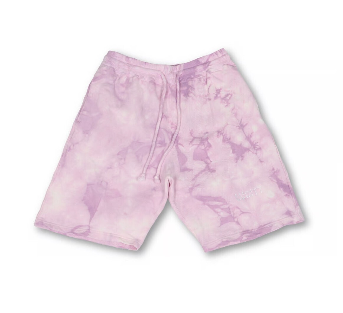 LUDITT TIE-DYE SWEAT SHORTS