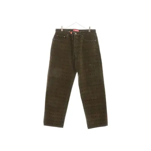 Supreme Flocked Loose Fit Jean