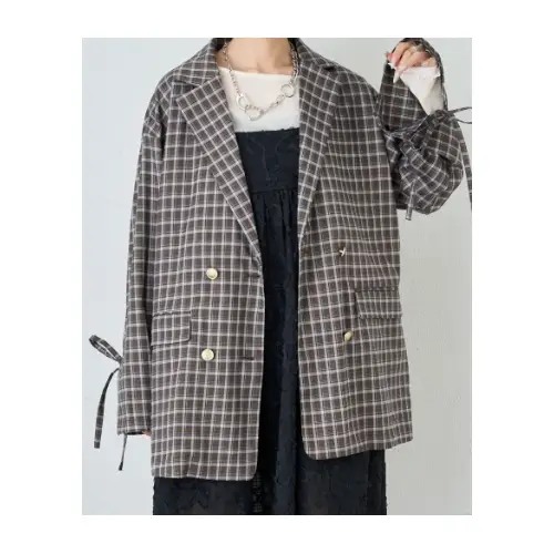 w closet リボンBIGテーラードジャケット