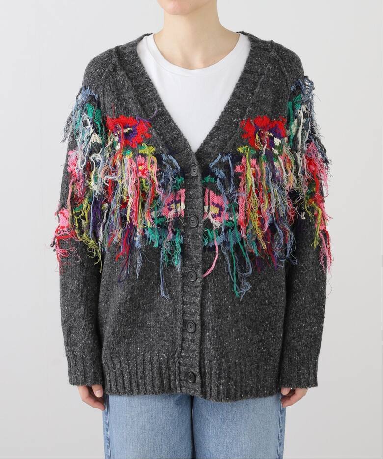 JOURNAL STANDARD Flower Fringe Cardigan