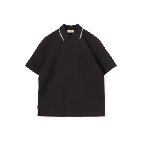 MAISON et VOYAGE オーガニックコットン 鹿の子ジャージー ポロシャツ