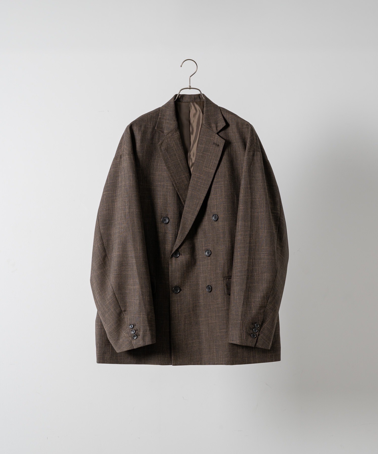 soerte Oversized double-breasted jacket/オーバーサイズダブルブレストジャケット