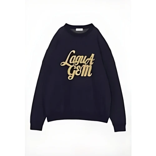 LAGUA GEM LAGUA LOGO OVER ニット