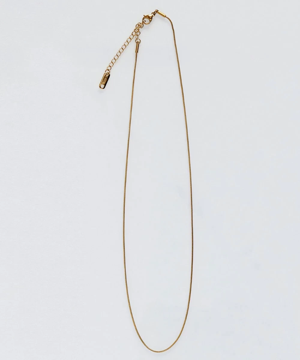 Phoebe 【金属アレルギー対応】エレチェーンネックレス/サージカルステンレス
