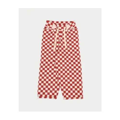 AMBERGLEAM Jacquard Relax Pants