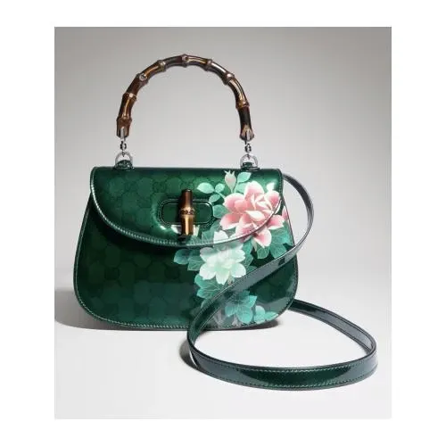 GUCCI Gucci x 安藤七宝店〔グッチ バンブー 1947〕日本限定 スモールバッグ