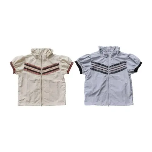 Torico Frill Line Zip Tops