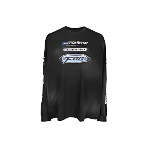 FAR FROM WHAT FAR WASHED LOGO LONG-SLEEVE