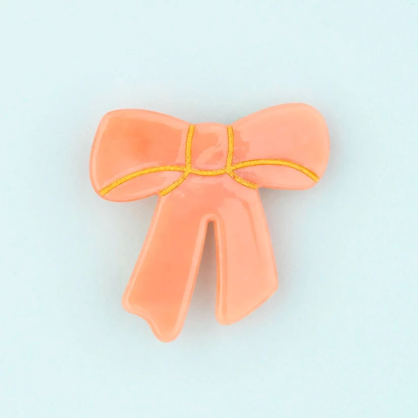 coucou suzette Barrette Noeud Rose