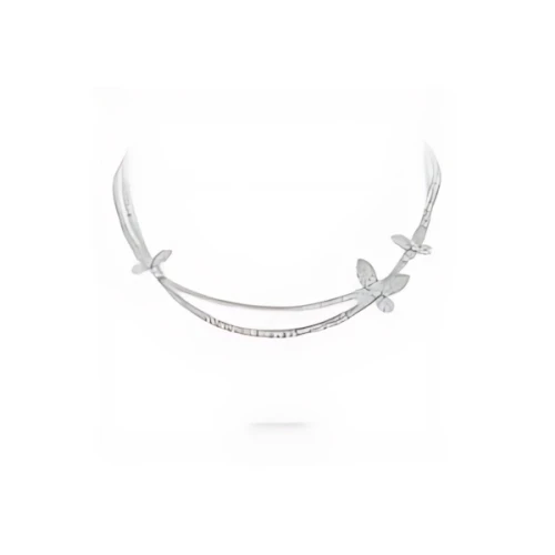 GRAFF Pavé Butterfly Diamond Necklace