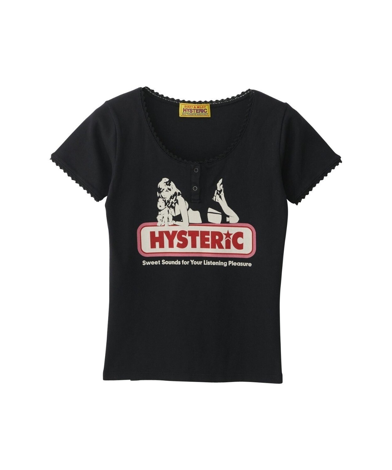 HYSTERIC GLAMOUR SWEET SOUNDS チビTシャツ